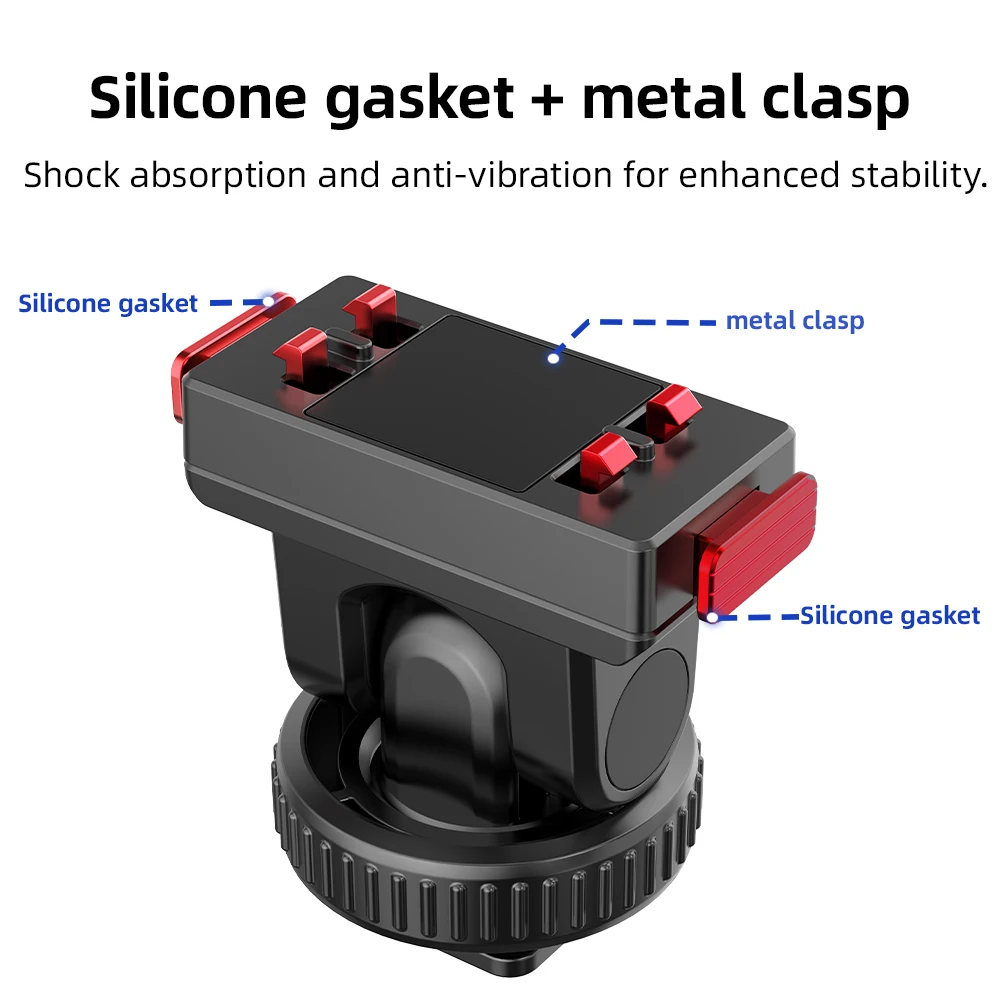 for Insta360 Ace Pro 2 Magnetic Pan Tilt Quick Release Base Cold Boot Expansion Adapter Sport Camera Accessories 5