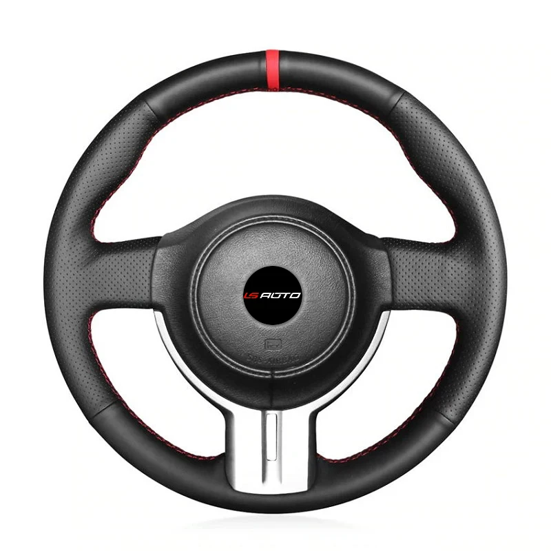 Intrecciare Il Volante Per Toyota 86 2012-2015 Subaru Brz 2012 2013 2014 2015 Copertura Per Cucire A Mano Avvolgere A Mano Fundas De Volante