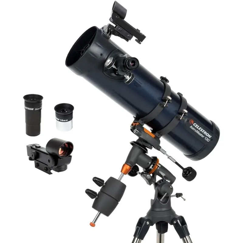 

Celestron - AstroMaster 130EQ телескоп с рефлектором для начинающих