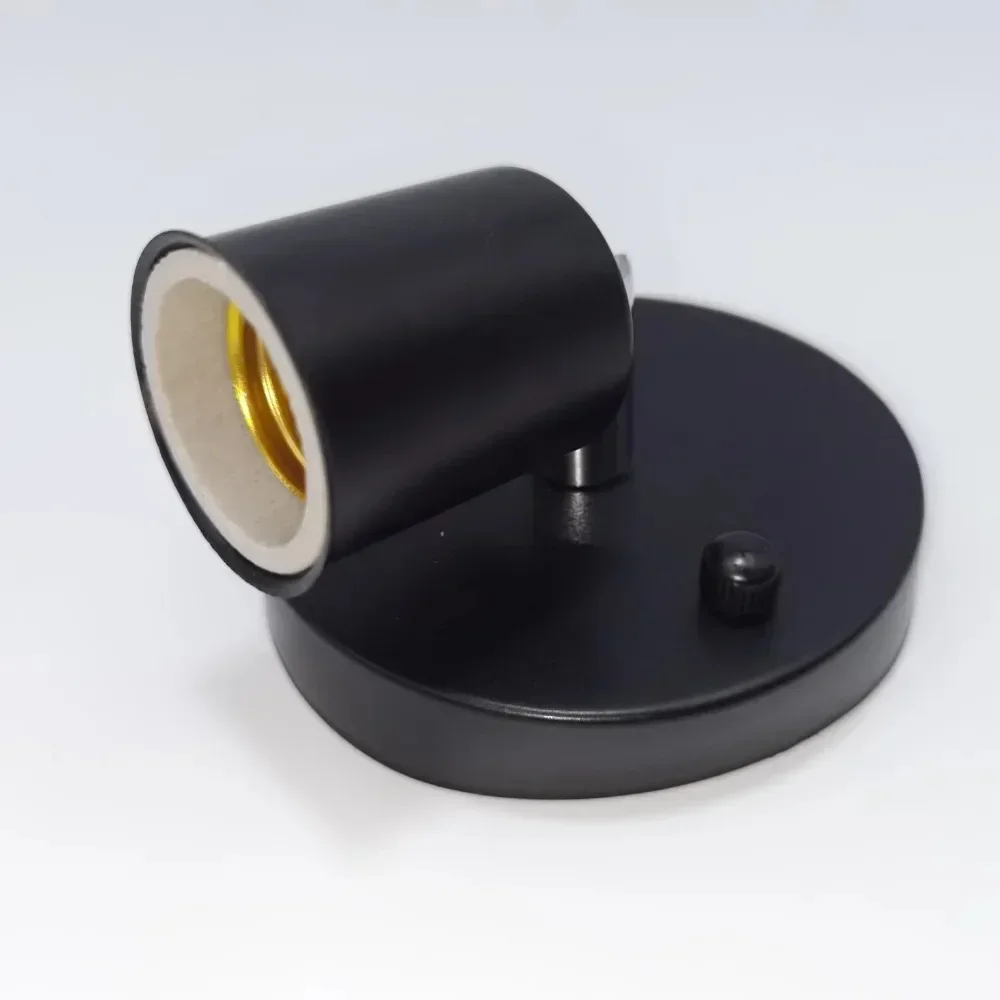 E27 Bulb Holder Modern Wall Lamps Sconces 180 Degrees Rotation Wall Lights Decor for Bar Restaurant Home Balcony Stage