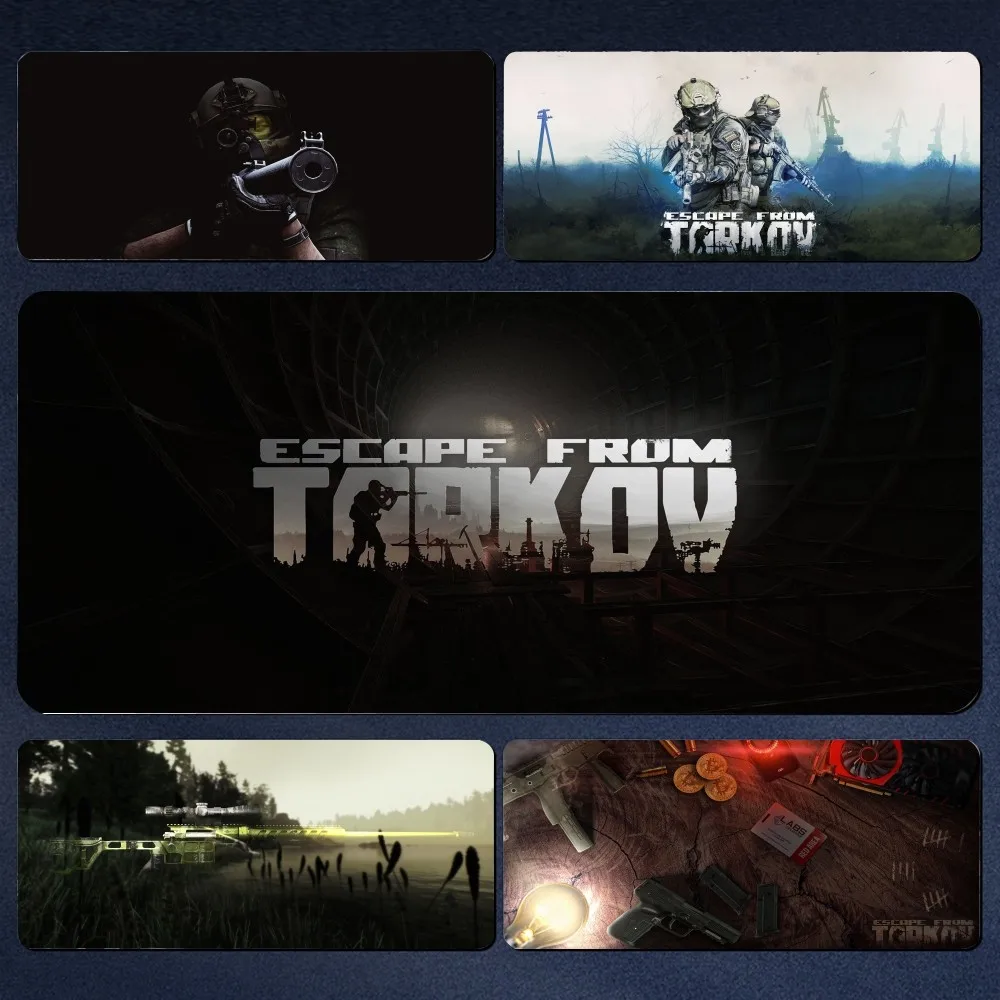 Giochi Mousepad Con Pad Accessori Da Gioco Prime Gaming Xxl Hd-E-Escape From Tarkov Mousepad Tastiera Pad Stitch Imbottitura Mat