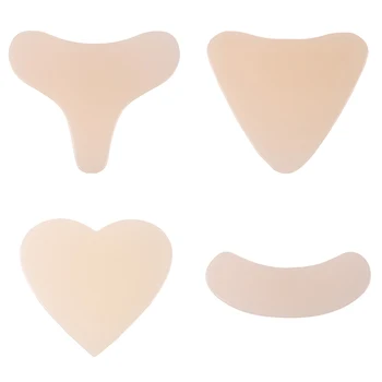 Silicone Chest Fine Lines Reduce Sticker Anti-wrinkle Breast Treatment Stickers Anti-aging Reusable Self Adhesive Face Skin Care