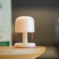 Mini Desktop Sunset Night Lamp Creative USB Rechargeable Mushroom Style Led Night Light for Coffee Bar Home Decor Bedroom 2