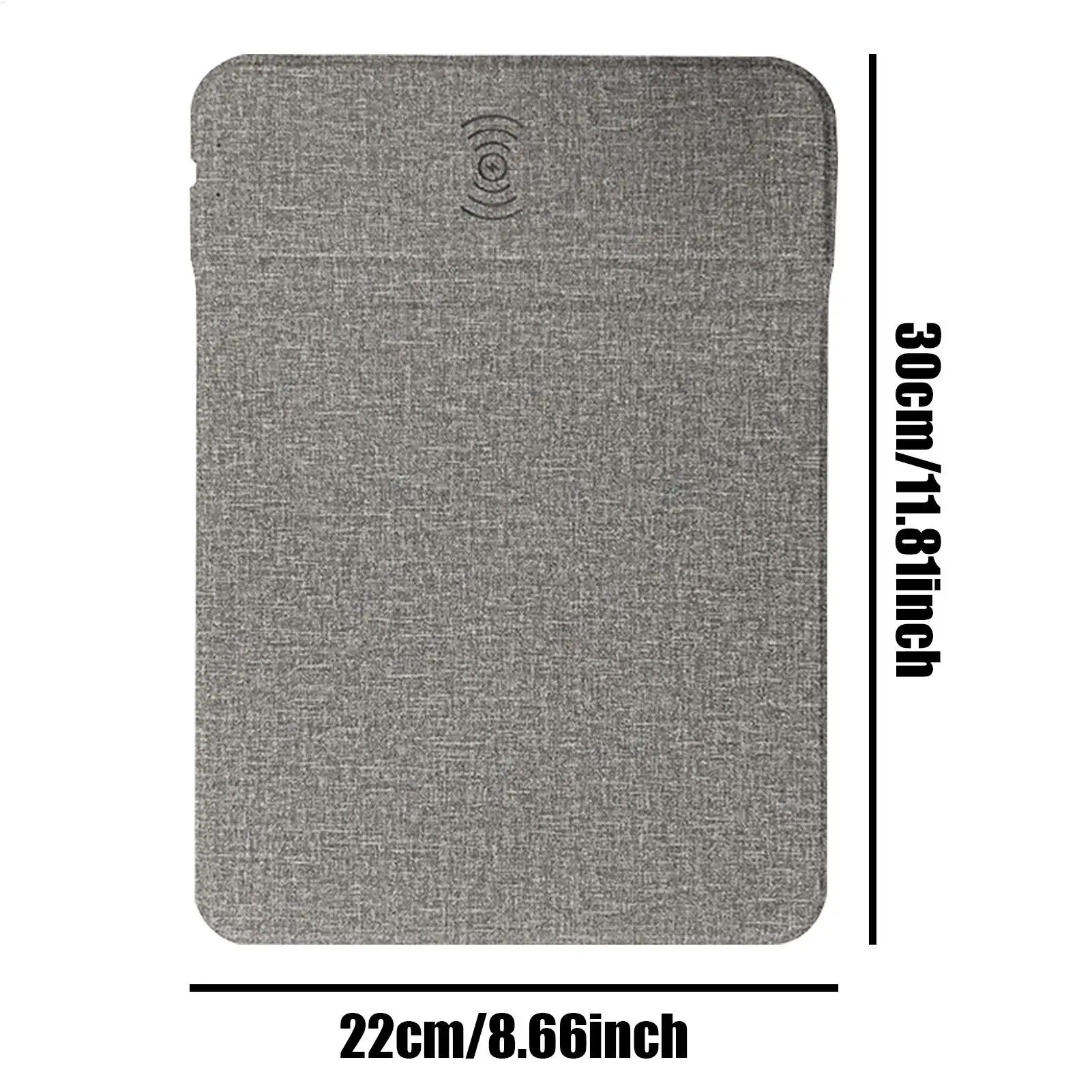 Wireless Charging Mice Pad Mice Pad Charger Cell Phones Game Accessories for Desktop Pc Computer Travel Road Trip Laptop