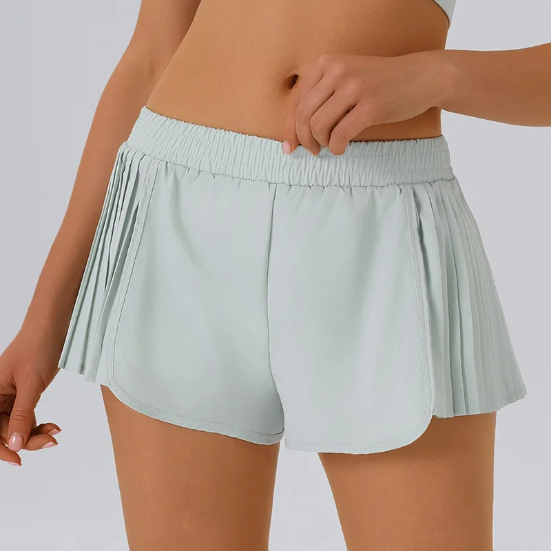 New Summer Gym Running Shorts Casual Quick Dry Sports Shorts Women Biker Cycling Athleisure Yoga