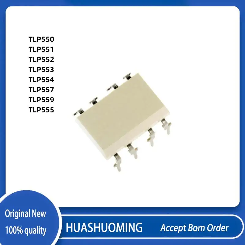 

50Pcs/Lot TLP550 TLP551 TLP552 TLP553 TLP554 TLP557 TLP559 TLP555 DIP8