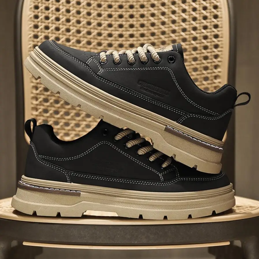Men's Casual Walking Shoes Breathable Lightweight Trainers_voghion.com