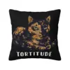 Tortitude Tortoiseshell Cats S Summer Style Colour Holiday New Design Casual Woman Casual Summer New Brand Pillow Case 1