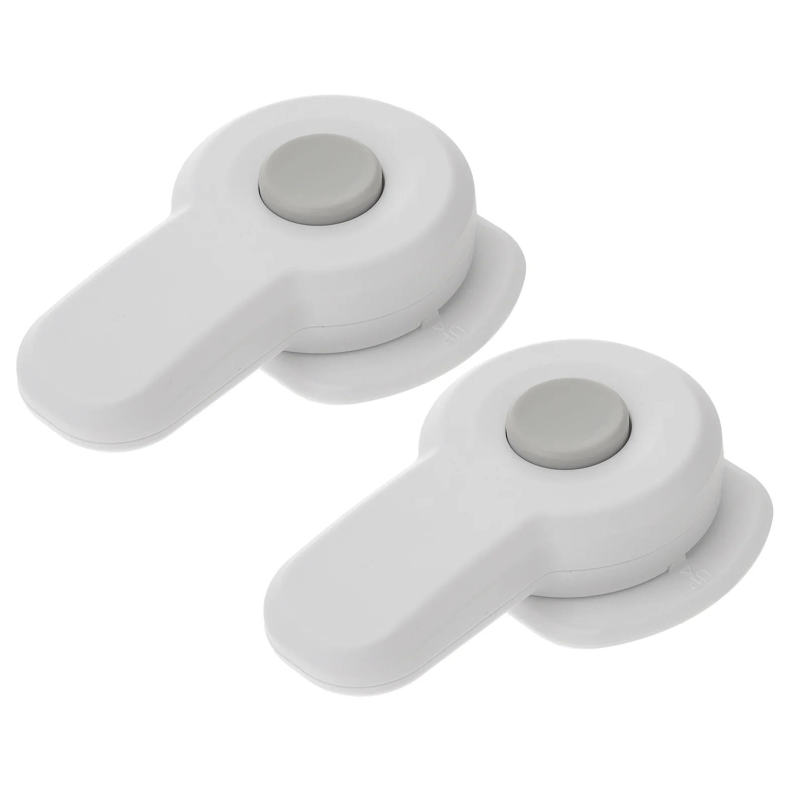 2Pcs Childproof 오븐 잠금 장치 안전 캐비닛 잠금 장치  증거 도어 잠금 장치 오븐 보안 하드웨어 어린이 보호 플라..
