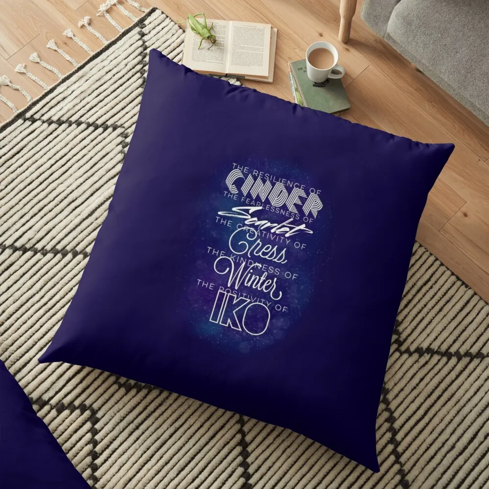 

Strength in Fiction Floor Pillow Cushion Covers For Living Room