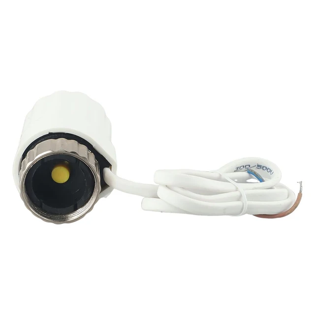 230V Electric Thermal Actuator Valve Head For Thermostat Manifold Underfloor Heating Radiator Normally Opened Closed 6