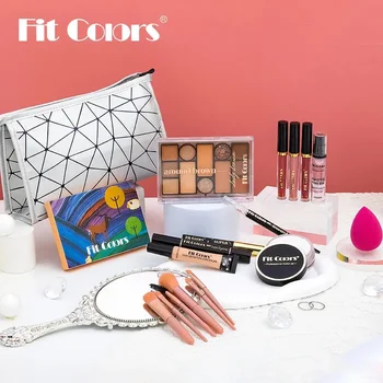 Korean Waterproof Makeup Kit Professional Long Lasting Cosmetics Set For Women All In One Complete Collection