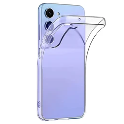 Transparent Crystal Silicone Clear Soft Phone Case - Durable Back Cover - Galaxy A15 4G