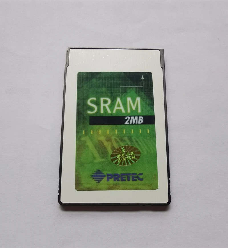 Brand New Pretec SRAM Card Pcmcia Memory Card PC CARD 2MB With Battery