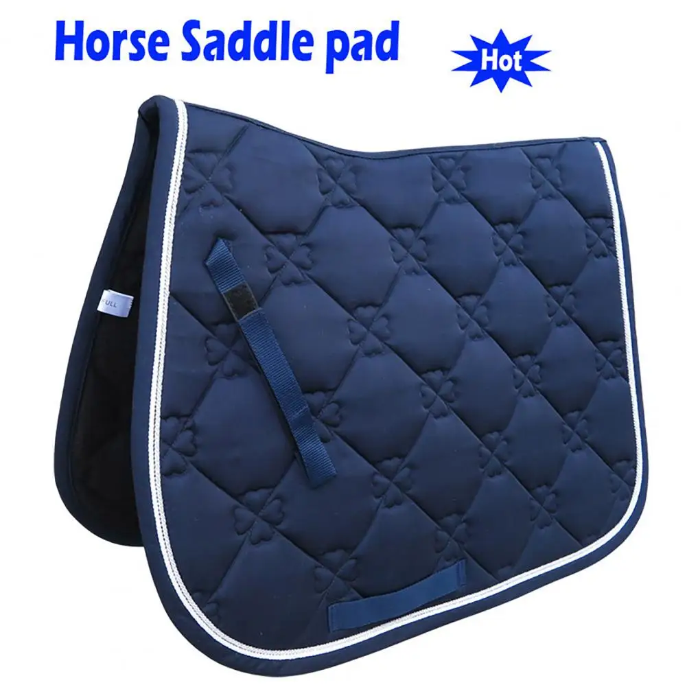 Breathable Saddle Pad Soft Wear Resistant Contoured Saddle Pad for Correction Support Classic Contour Replacement for Enhanced