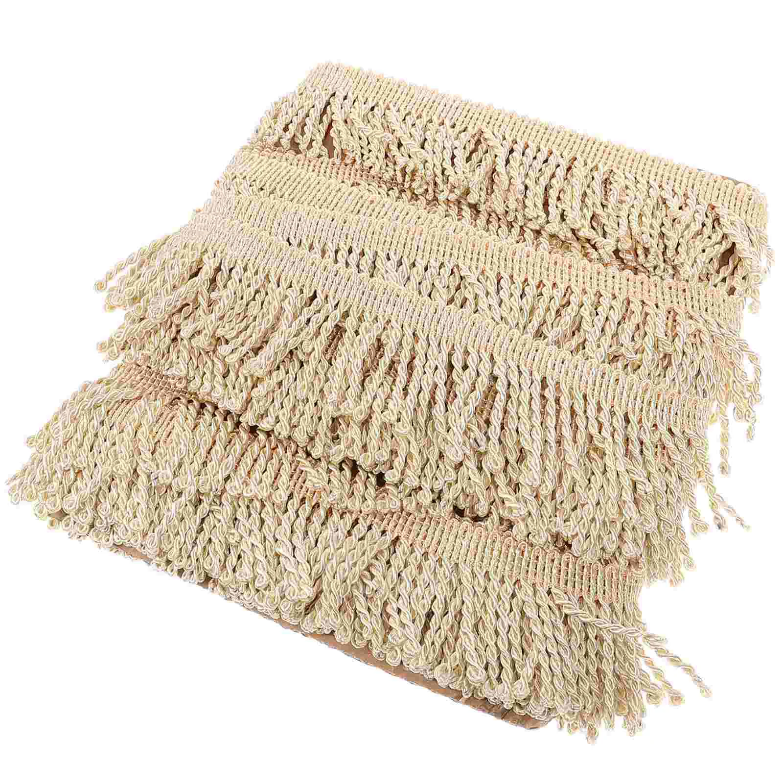 

Fringed Trim Tassel Trim Elegant DIY Sewing Material for Curtain Making Curtain Sofa Decoration Fringe Lace Accessories