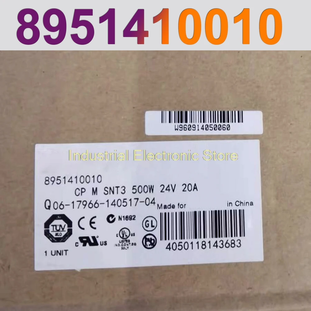 

Новый импульсный источник питания CP M SNT3 500 Вт 24 В 20 А для Weidmuller 8951410010