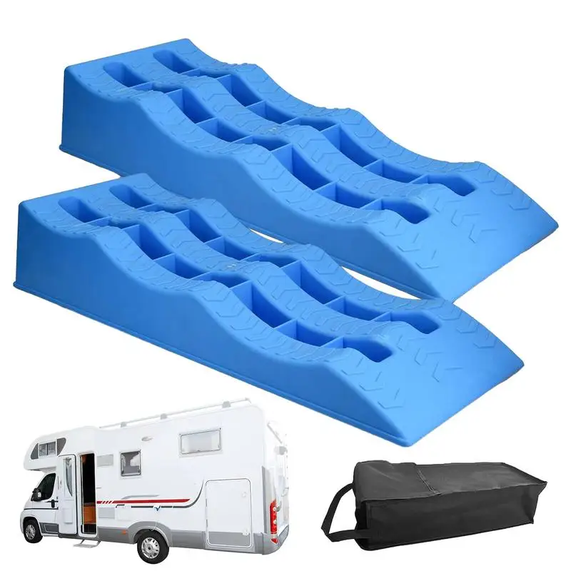 LevelerWheelChocks2pcs3StepTrailerLevelerCamperLevelingBlocks