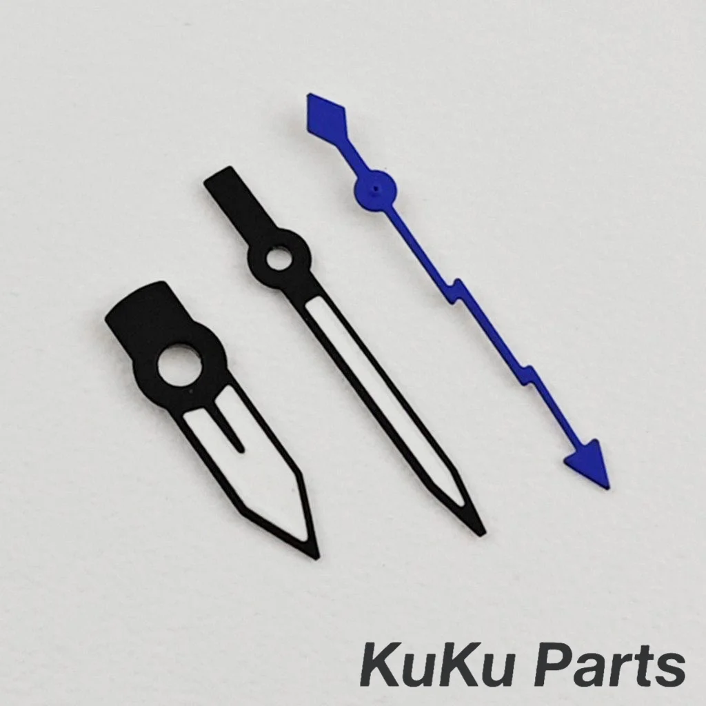 Green Super Luminous Lightning Second Hand for Watches - Precision Needle Pointer Parts
