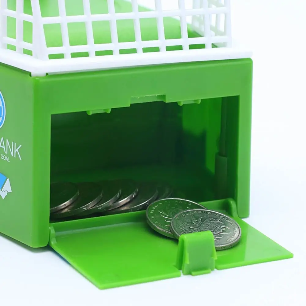 Football Player Soccer Piggy Bank Electronic Storage Box Football Field Coin Bank Goal Kicking Cartoon Soccer Coin Holder