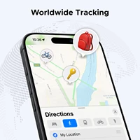 Smart Bluetooth Tracker,Keys Finder Item Locator SmartTag Air Tag Up to 1 Year Battery Phone Finder For Apple Find My (only IOS) - Image 3