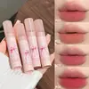 Art Value Butterfly Dance Color Box Four Lip Glaze Blush Set Necklace Lip Mud Blush Set 5