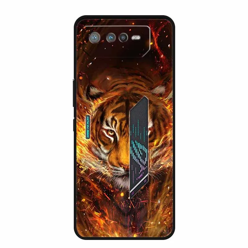 Fashion Soft TPU Silicone Back Case for Asus ROG Phone - Trendy Protective Phone Cover Bumper