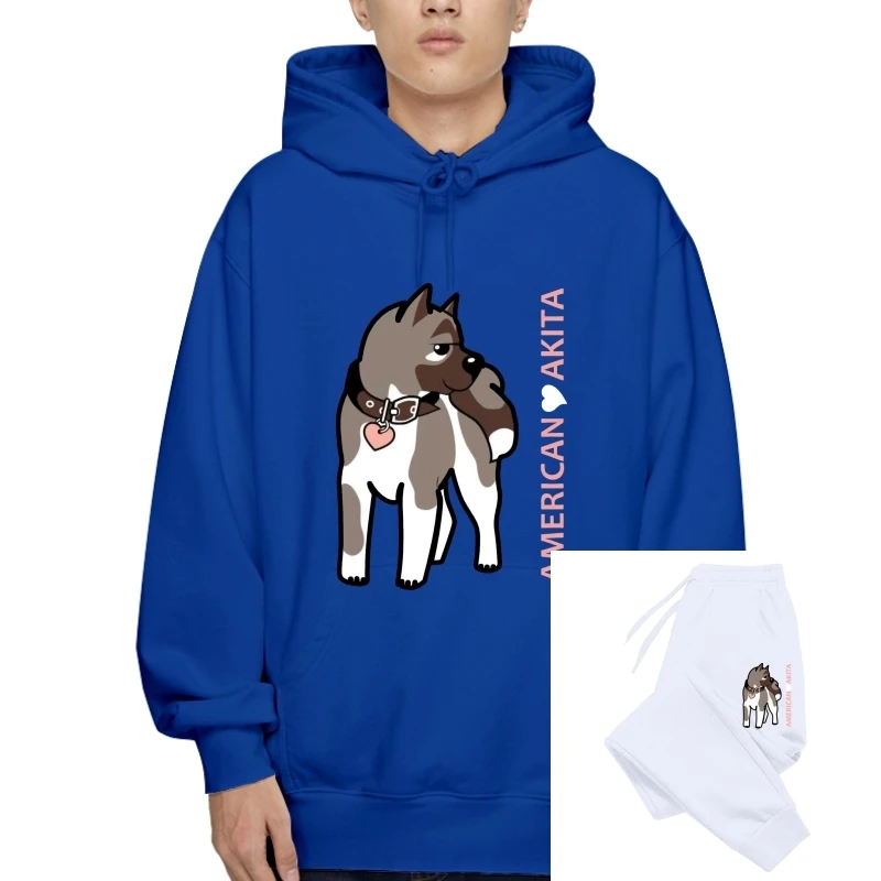 

American Akita T-Pullover Cute Dog Outerwear For Men Print Men Normal Family Sweatshirt Hoodie Online Cheaper Outerwear 2020 Ne