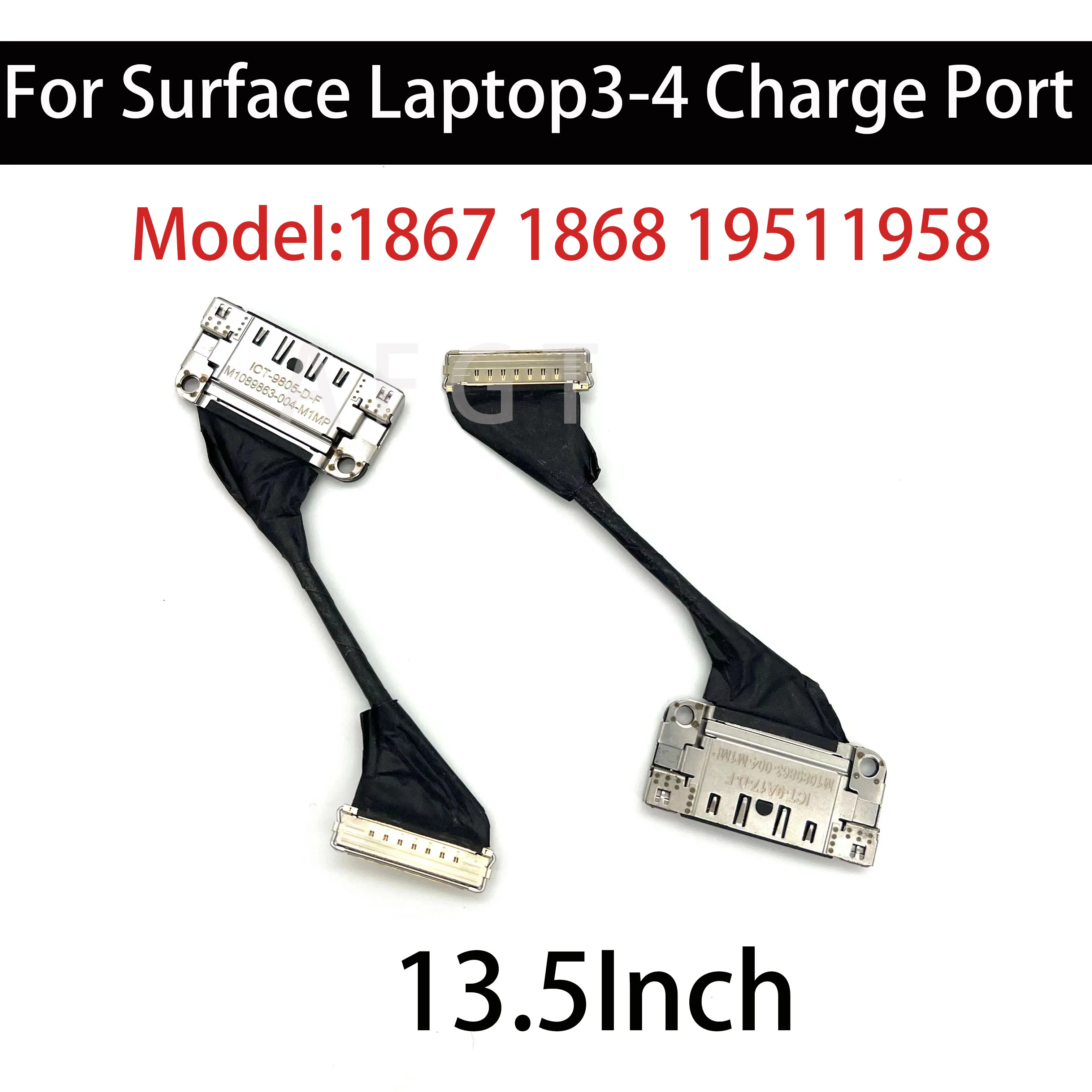 Original Charge Port For Surface Laptop 3 1867 1868 Laptop4 1951 1958 Power Interface Charge Port M1089863-004 Worked Well