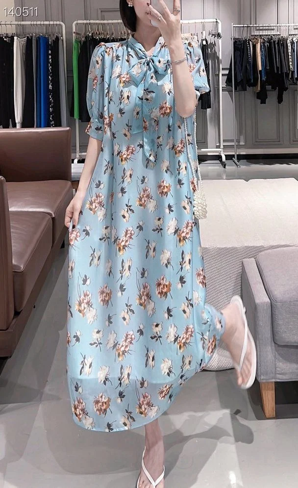 

High zc845 quality New Fashion Women 2022 spring Dress Luxury European Design party style dress