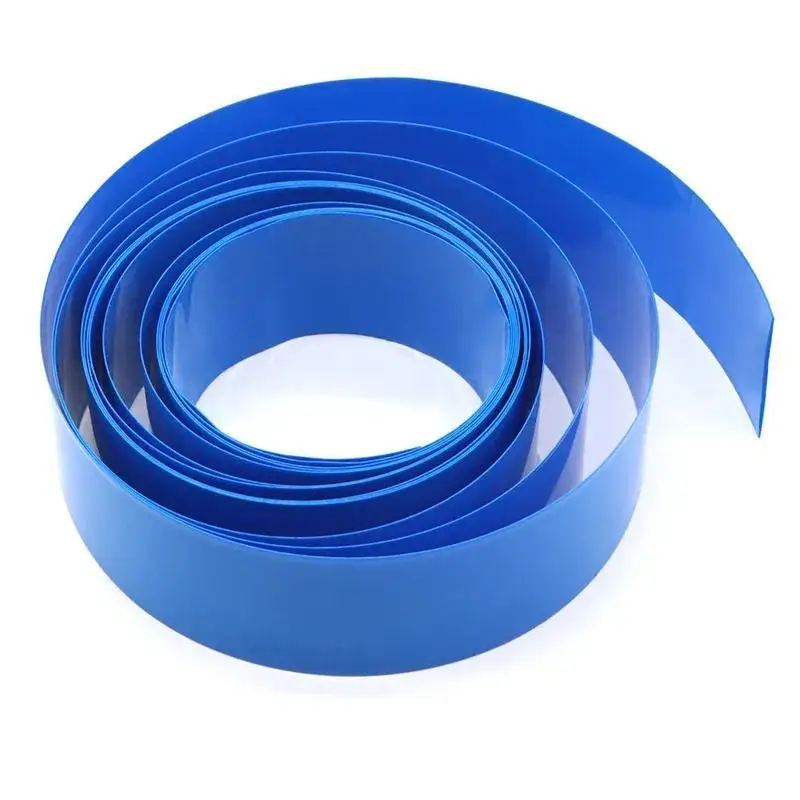 heat shrink tubing insulating film 3M PVC Heat Shrink Tube 18650 Lipo Battery Pack Width 25mm ~ 280mm Insulated Protection Film Wrap lithium Case Cable Sleeve