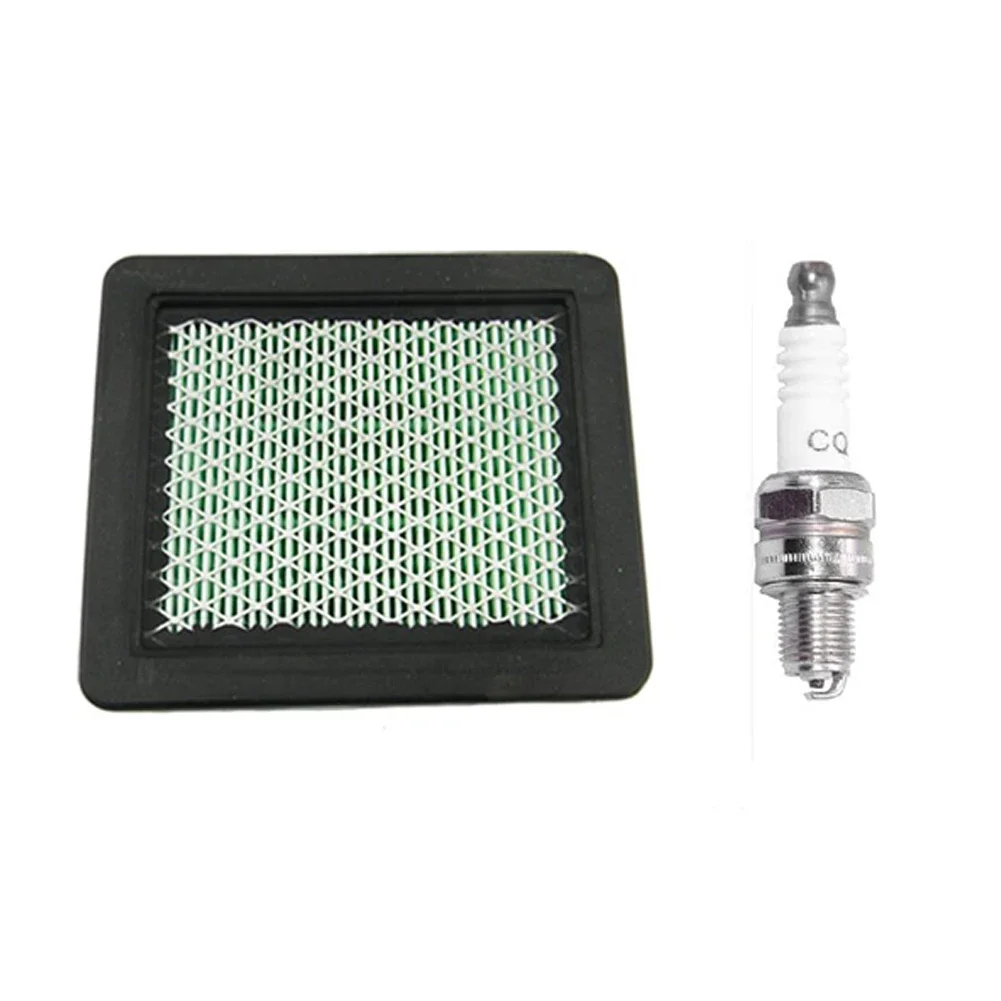 Get the Perfect Replacement Set for Your For Honda HRX 537 HRX476 Lawnmower with this Air Filter and Spark Plug
