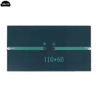 Panneau solaire intelligent 1W 5V, 60x110mm, petit panneau solaire pour recharge de téléphone portable, jouet léger pour la maison 2