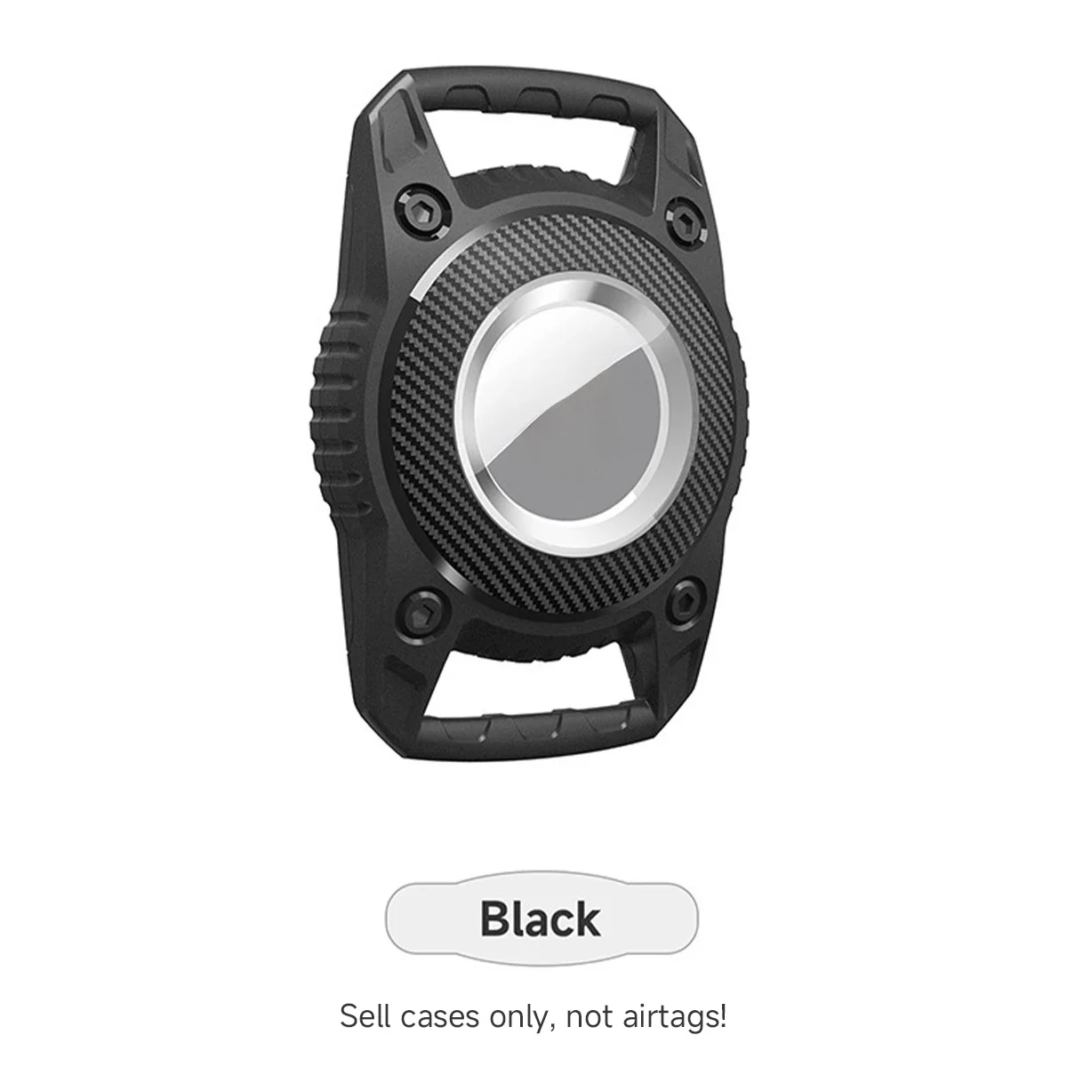 Waterproof Airtag Holder Case with Keychain - Durable TPU Full Protection