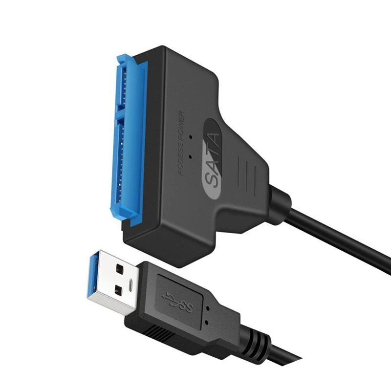 USB SATA 케이블 Sata 3-USB 3.0 어댑터 케이블 지지대, 2.5 인치 SSD HDD 하드 드라이브