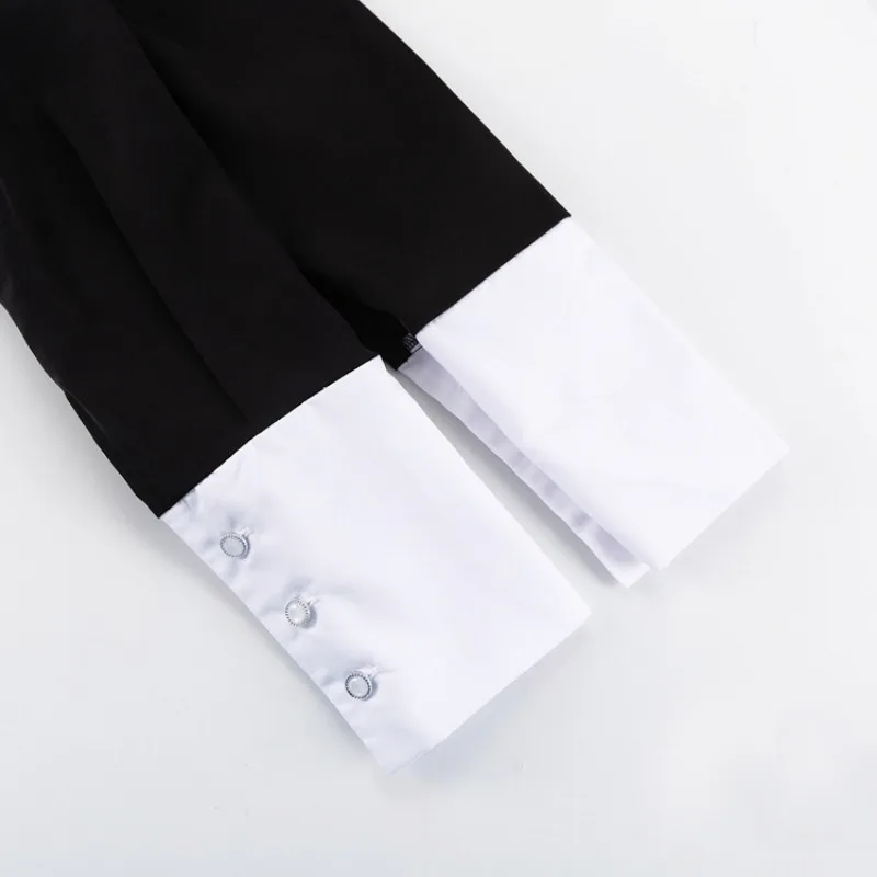 Vestido de noche de cintura alta para mujer, estilo retro, con empalme, manga larga, cuello vuelto, pliegues, minivestido para mujer, vestidos de fiesta y boda para mujer