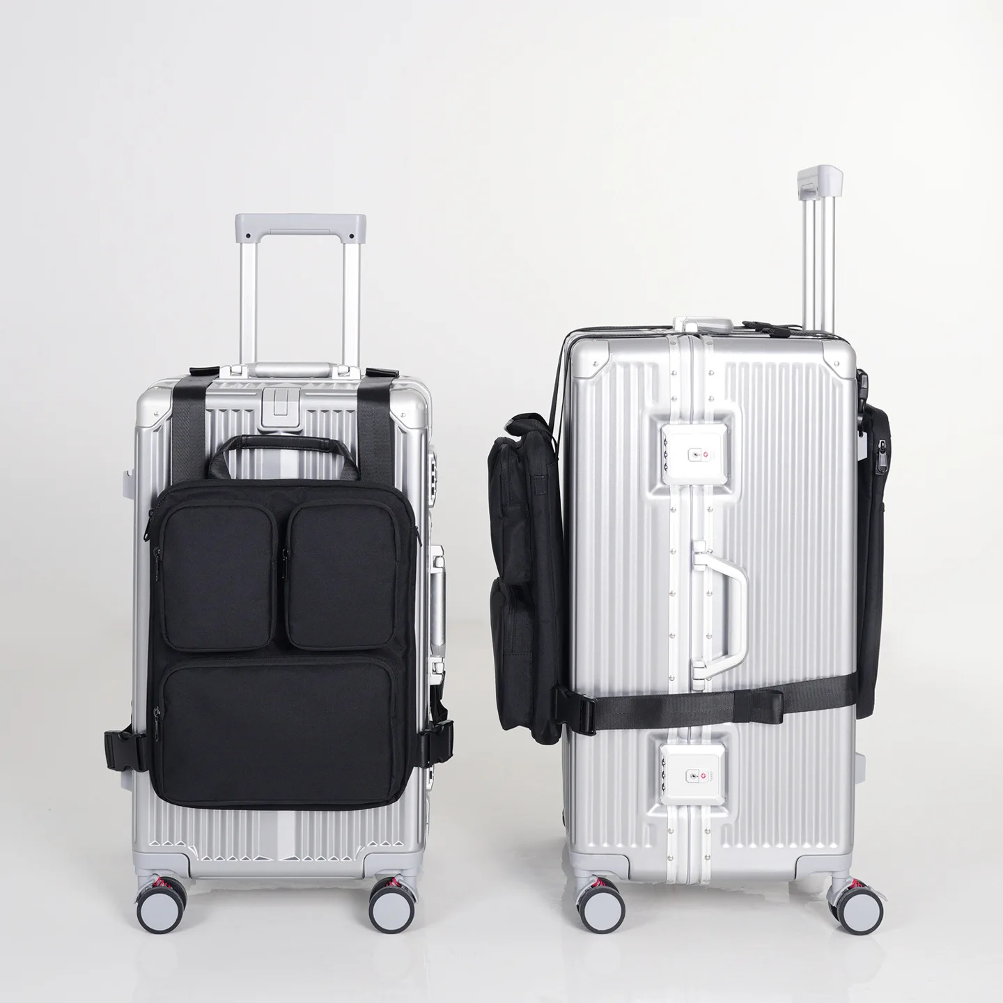 Borsa per computer Valigia Borsa da appendere Custodia da imbarco Borsa di stoccaggio di espansione Zaino leggero Valigia Gilet Zaino - immagine 4
