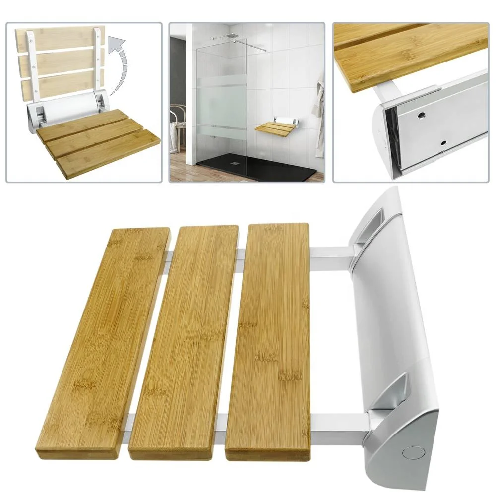 bamboo shower seat folding shower seat shower seat 3