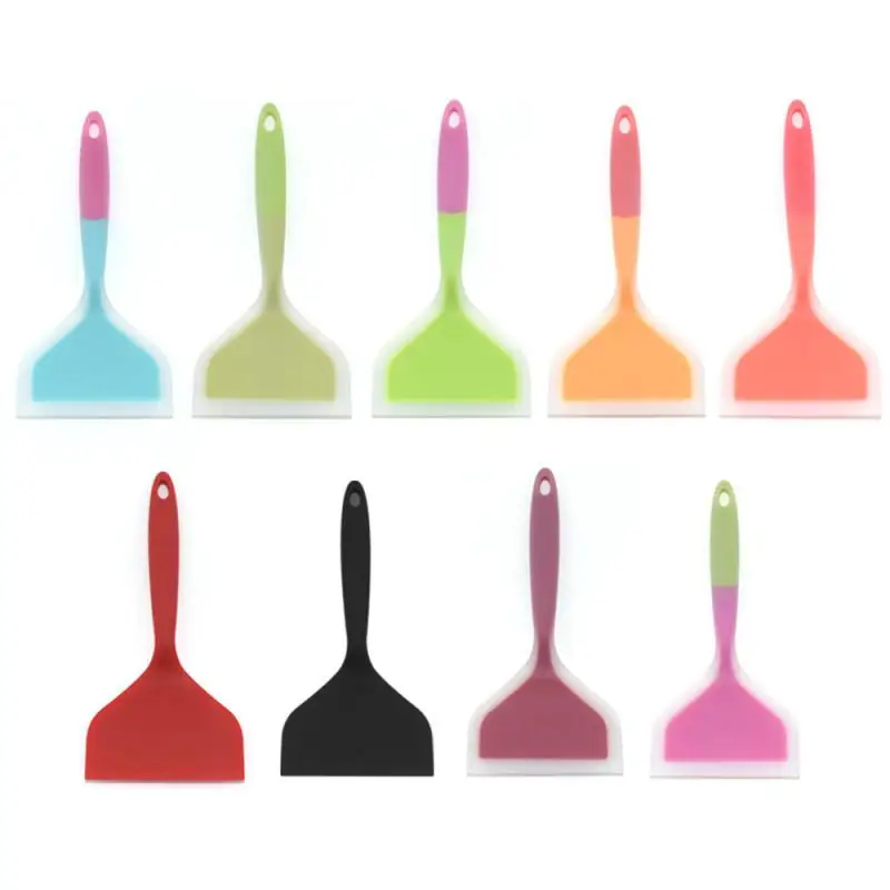 Food Grade Silicone Jade Roasted Pancakes Fried Eggs non Stick Pan High Temperature Resistant Frying Spatula
