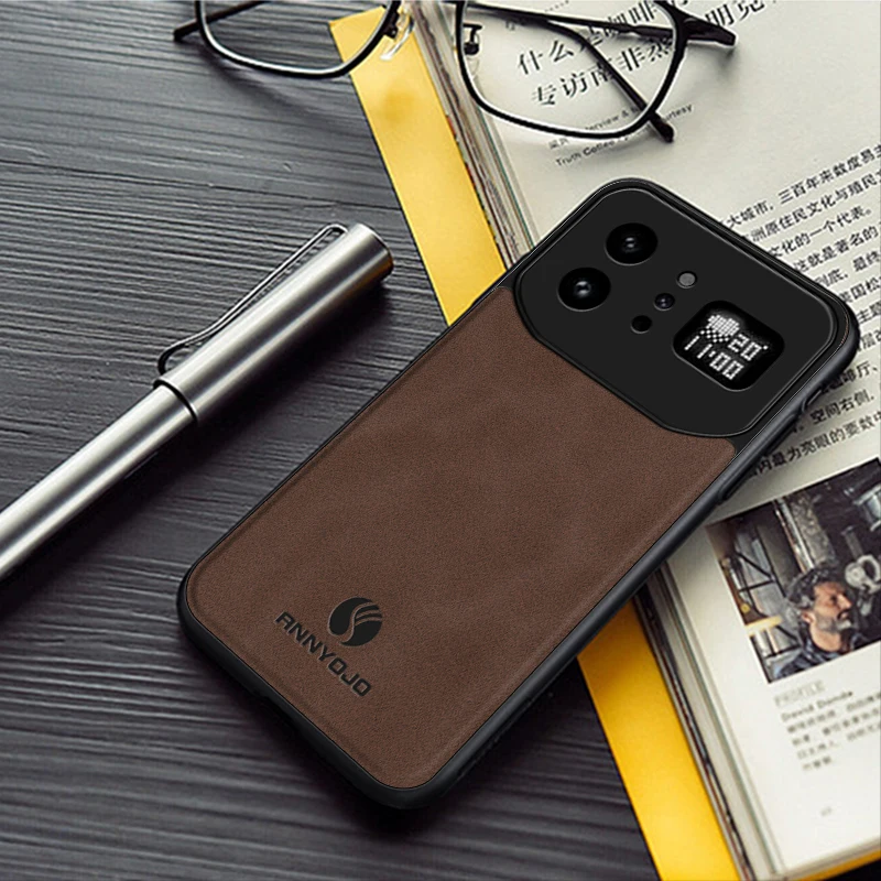 Noble Leather Sheepskin Bark Magnetic Shockproof Phone Case