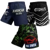 Factory Bulk Price Customized Martial Arts Wear Quick Dry Short Grappling Men Women Children BJJ Fight MMA Shorts With Rubber 6