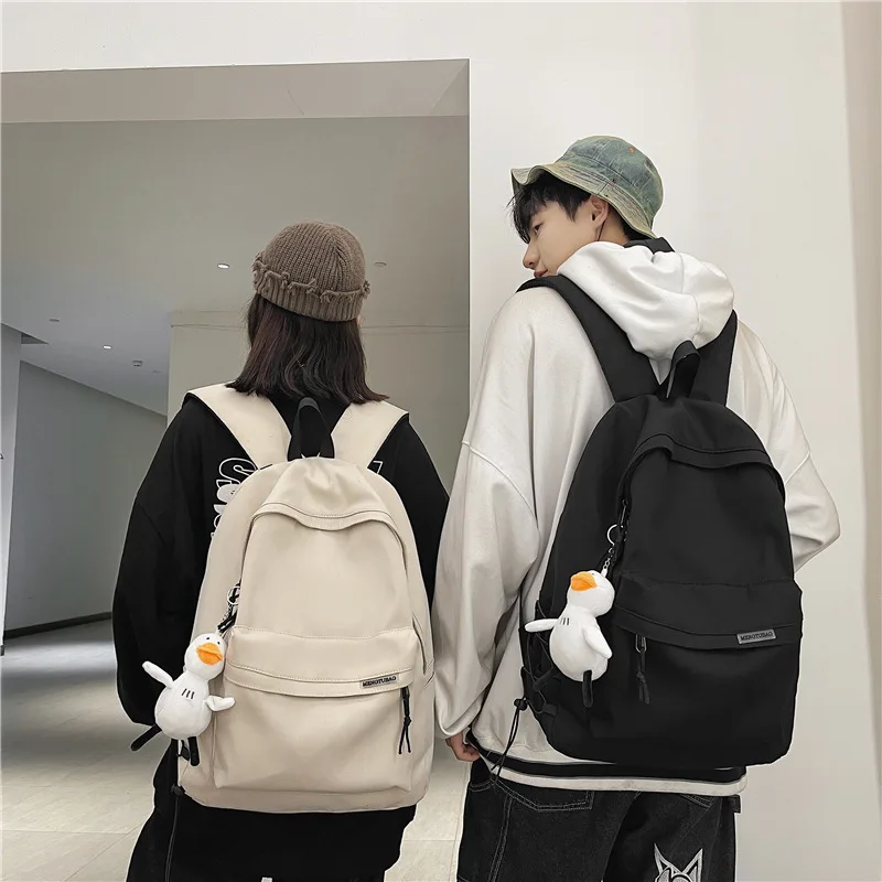 Fashion Backpack Canvas Women Backpack Anti-theft Shoulder Bag New School Bags for Teenager Boys Backapck Female _ - AliExpress Mobile