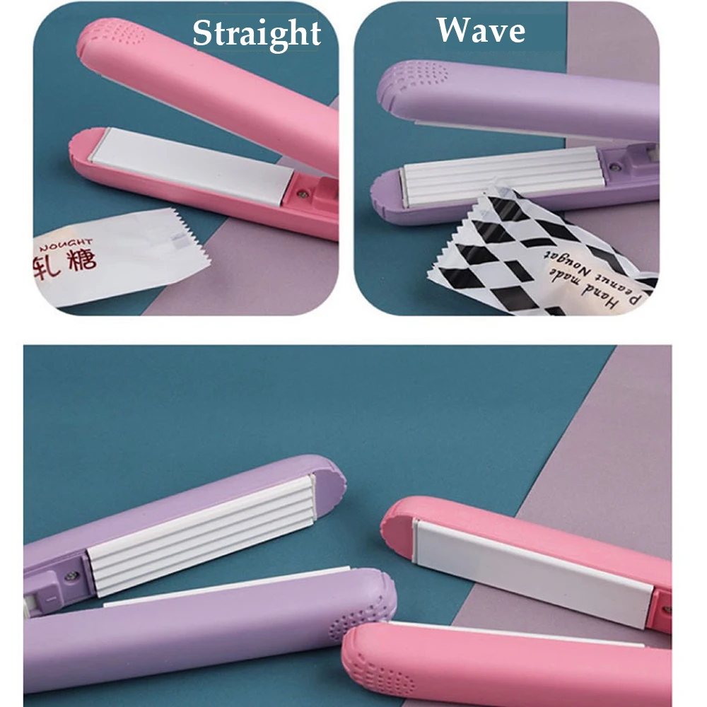 Wave Curling Iron New Mini Ripple Hair Iron Corrugated Plate Hair Curler Flat Iron Electric Curling Iron Hair Art Styling Tools