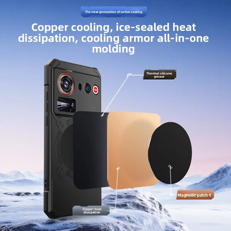 Premium Heat Dissipation Magnetic Non-Slip Phone Case