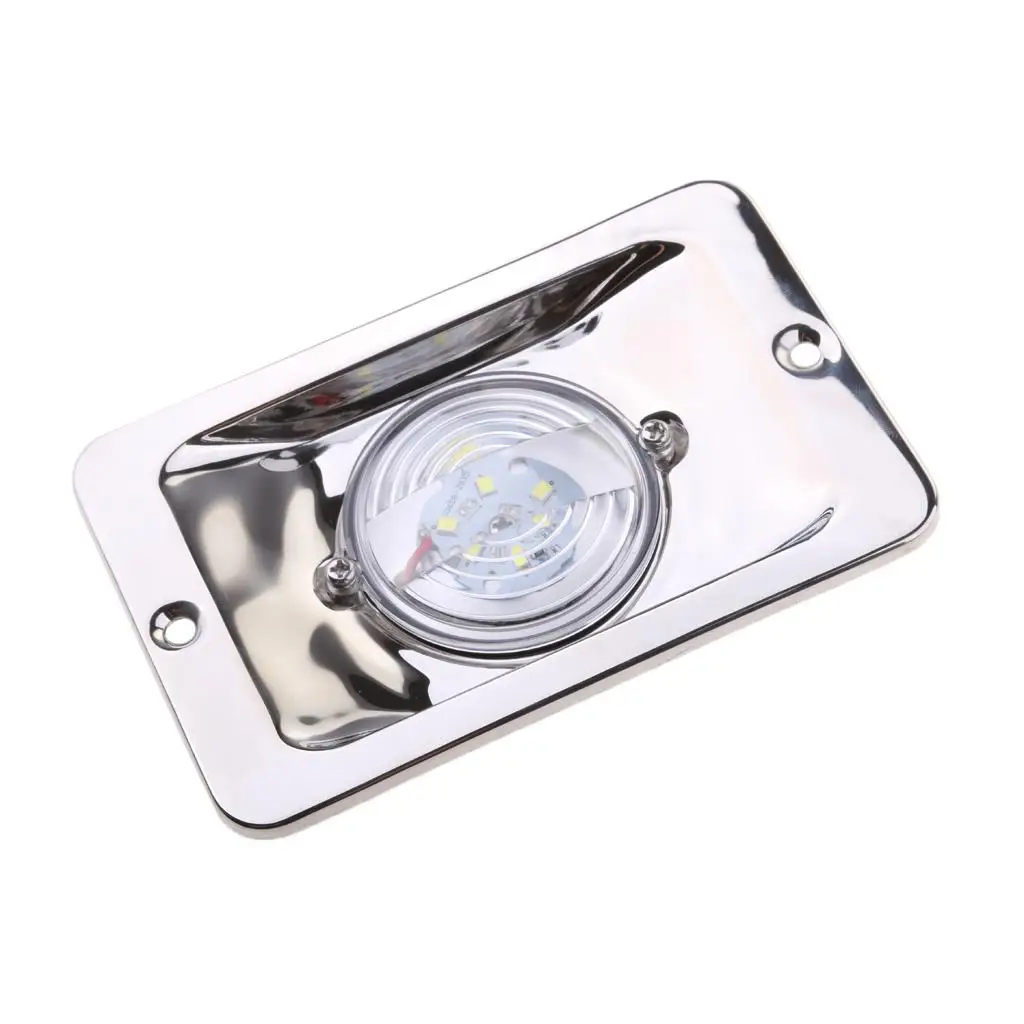 White LED Stern Navigation Underwater Lamp Corrosion Resistant Boat