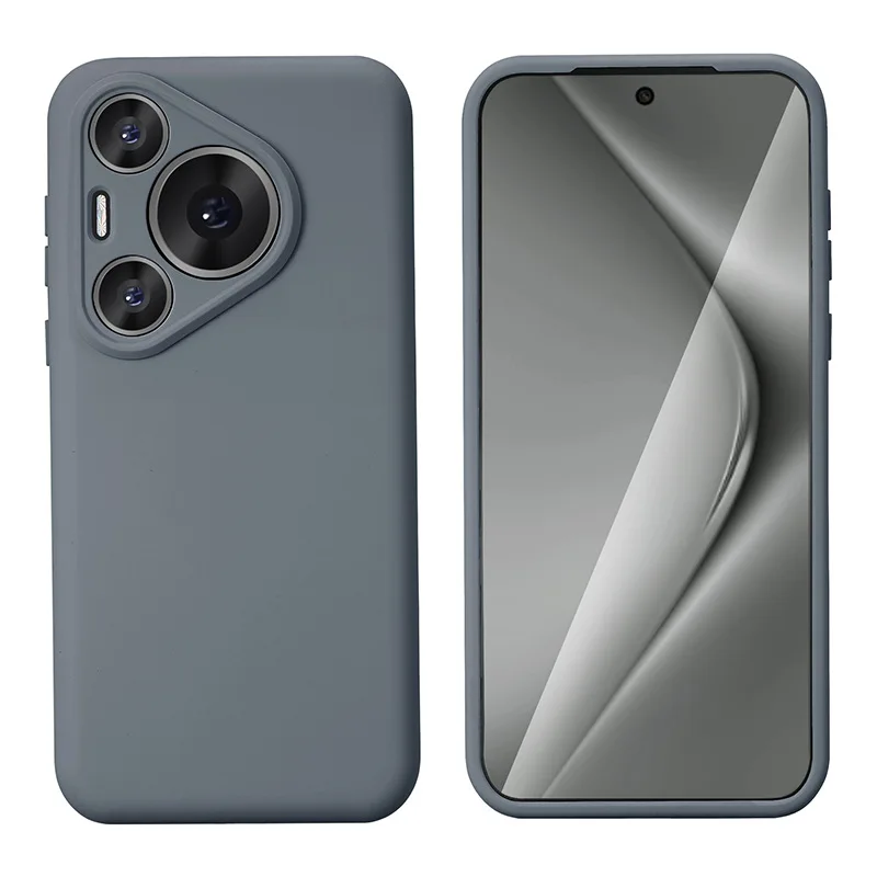 Shockproof Soft Liquid Silicone Case with Skin Fleece and Precise Cutouts