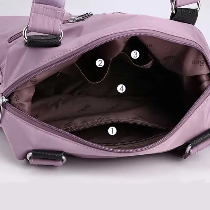 Tote Bag Handbag Shoulder Bag for Women Nylon Waterproof Large Capacity Shopping CrossBody Bag Ladies Messenger Bags Handbags - 5