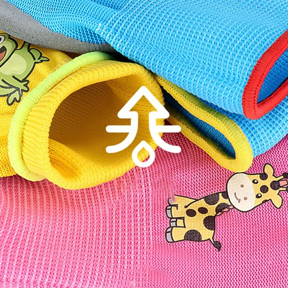 Cartoon Animal Camping Protective Gloves Pink Blue Yellow Multi-purpose Kids Work Gloves Thickening Safety Gardening Glove