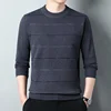2024 Brand New Men's Sweater Round Neck Men Sweaters Knit Pullovers for Male Youth Slim Knitwear Man Sweater 48 Colors 4