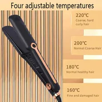 Hair Straighteners Professional Wet Dry Fast Styler Tourmaline Ionic Flat Iron Wide Plate Hair Straightener Hair Styling Tools 2